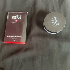 Makeup forever setting powder and REFILLABLE MAKEUP SYSTEM